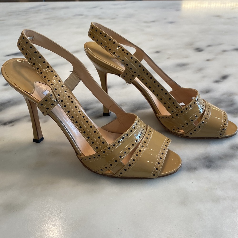 Manolo Blahnik patent leather heels